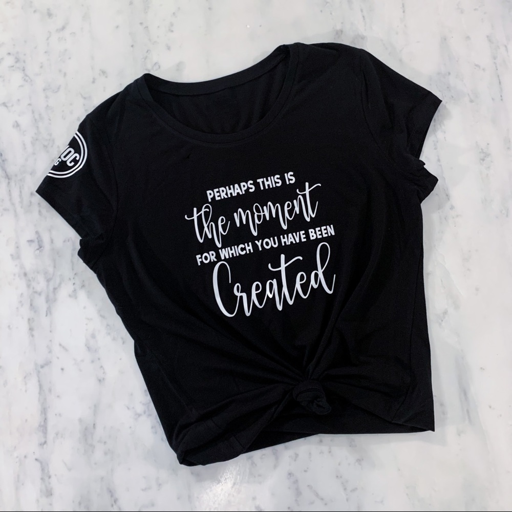 Moment You Were Created For Christian T-Shirt - Picture 7 of 11